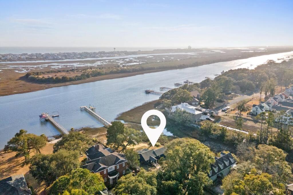 Dolphin Cove - Whole Waterfront House With Dock Villa Ocean Isle Beach Exterior photo